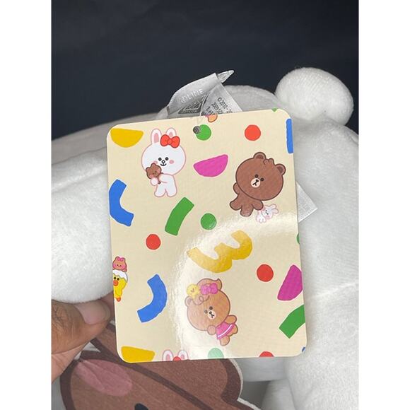 NWT - Aliquantum - Line Friends - White Bunny Plush 17" - Picture 5 of 6